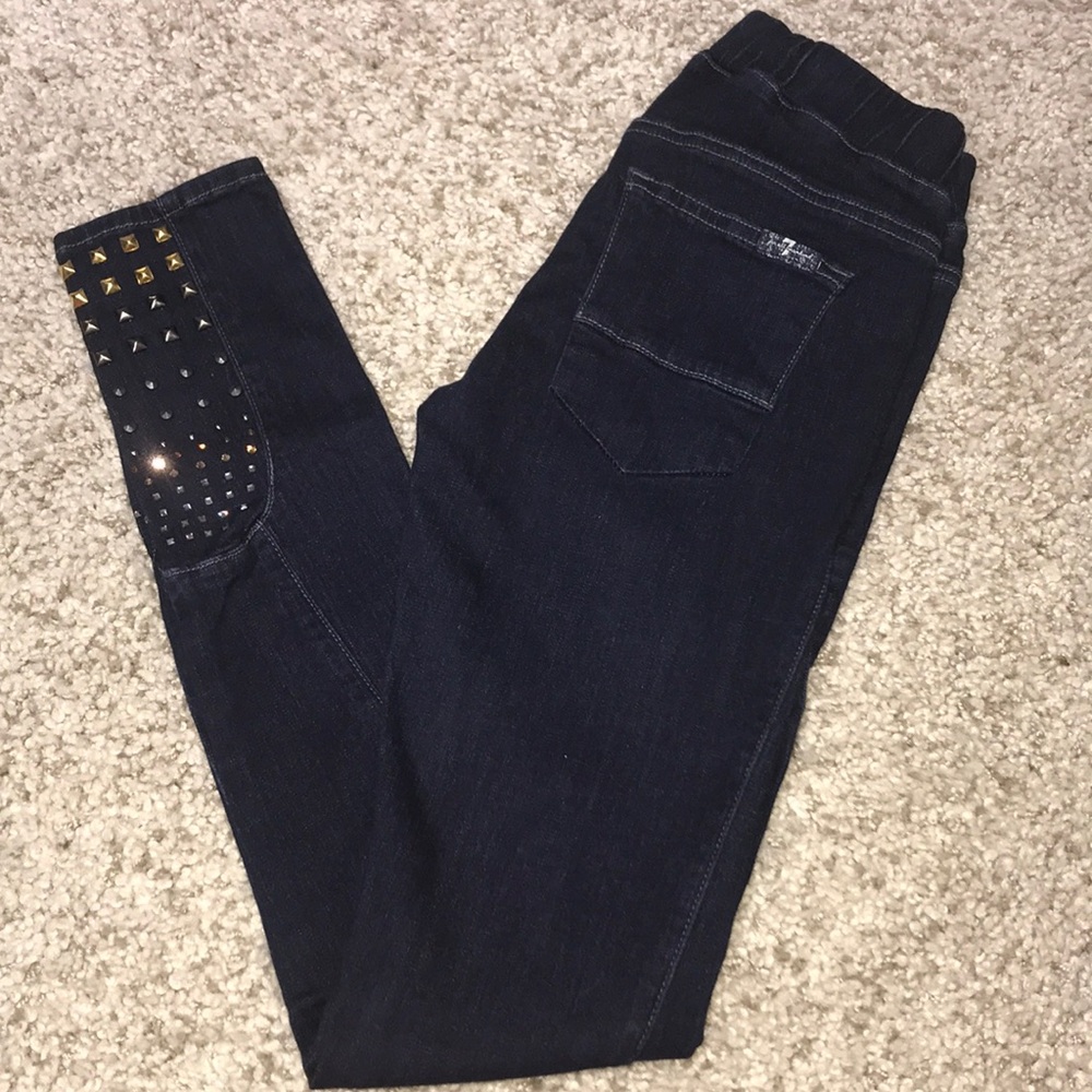 7 For All Mankind Studded Jeans